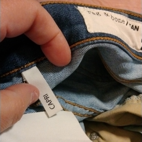 NWOT RAG & BONE CAPRI DENIM SIZE 25 - Picture 10 of 10